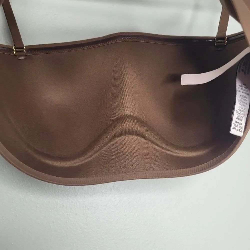 Victoria's secret brown Lightly lined No wire adjustable strap bra size Medium
